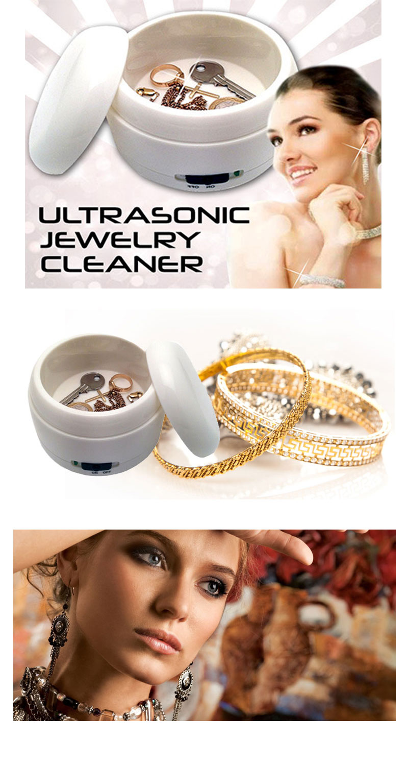 Twin Pack Ultrasonic Jewellery Cleaner